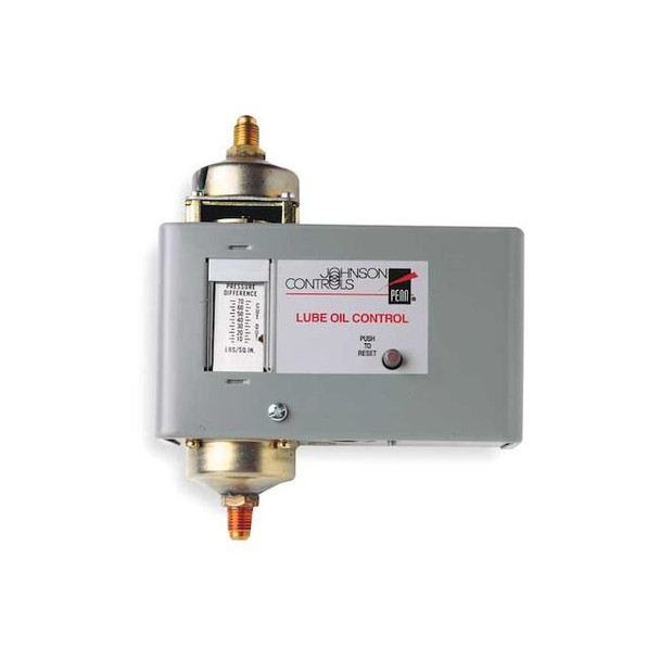 Johnson Controls Mech Lube Oil Pressure Cont, 70 psi Max P128AA-17C