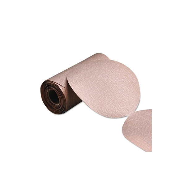 A275 NO-FIL Stick & Sand Paper Discs, Aluminum Oxide, 5 in Dia., 120 Grit Pack of 6