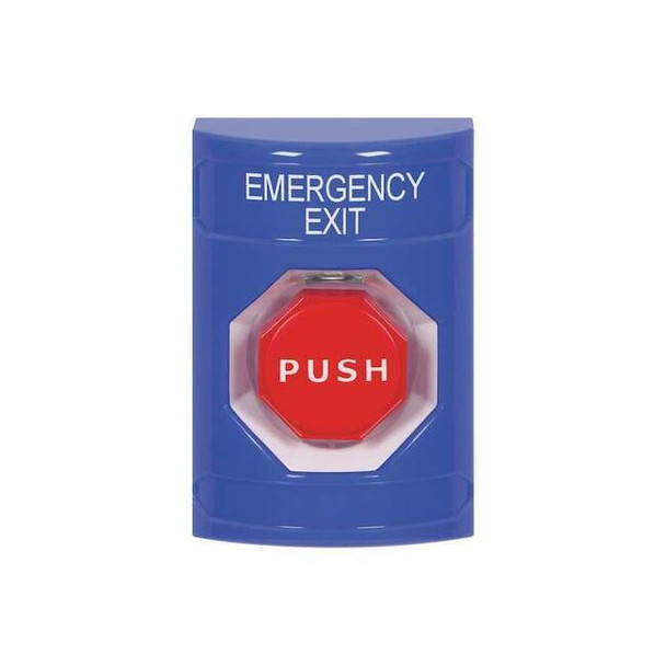 Emergency Exit Push Button,Blue Color