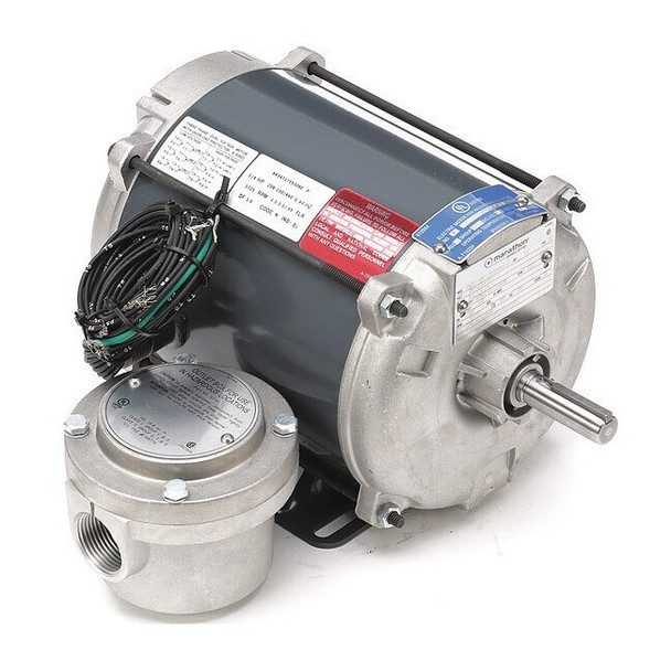 Leeson HazLoc Motor,1/4 HP,1725 RPM,56 056T17E5308