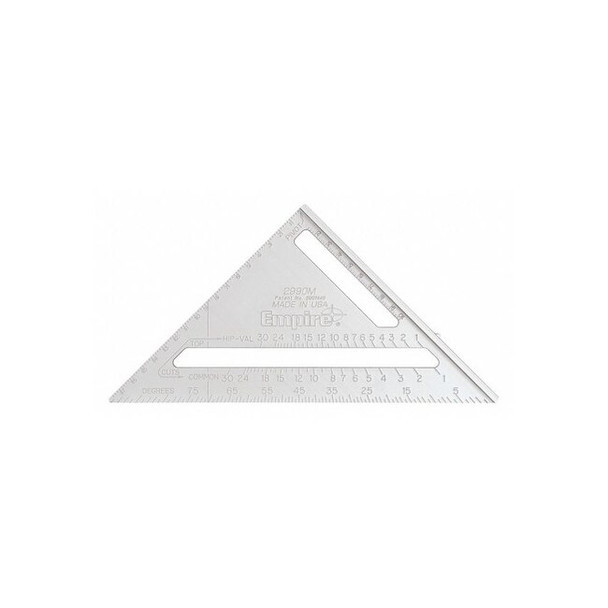 Empire Level 7" Magnum Fat Boy Aluminum Rafter Square 2990 Pack of 2
