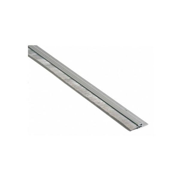National Guard Door Sweep,3 ft.,A. Aluminum,Nylon Brush C607A-36