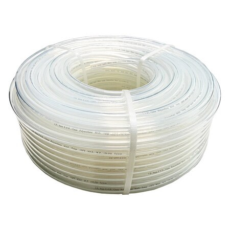 Manufacturer Varies Tubing,8mm ID x 12mm OD,250 Ft,Natural 806FJ1