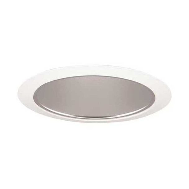 Juno Lighting RcssdDwnltTrim,6in,Wht/Slv,Open,Srs27 27 HZWH