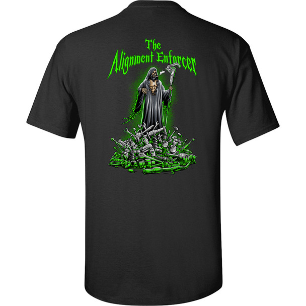 VIM ALIGNMENT ENFORCER T SHIRT (BLACK) - LARGE AEBK-L