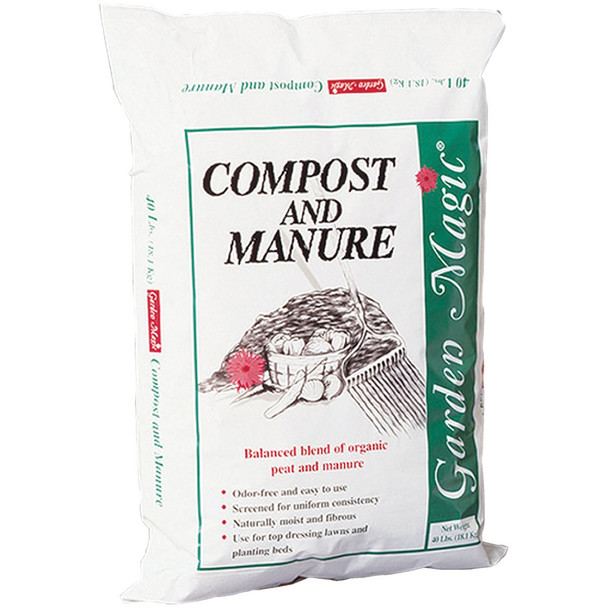 Garden Magic 40 Lb. 4 Sq. Ft. Cow Manure 5240