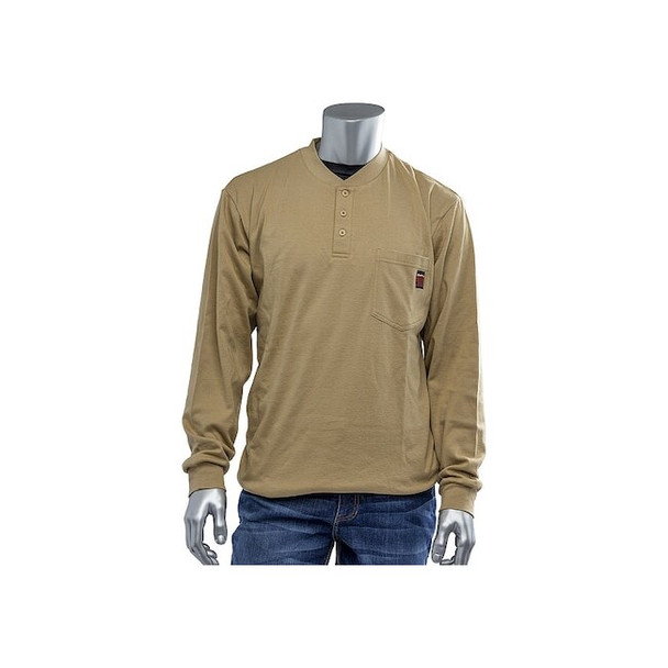 Pip Men's Flame-Resistant Shirt, 10.6 cal/sq cm, 5XL, Aramid 385-FRHN-(TN)-5X