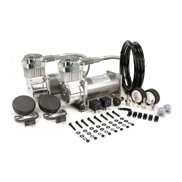 Dual Pewter 380C Value Pack (200 PSI, 380C/2, 165/200 P. Switch, 40 Amp Relay/2)