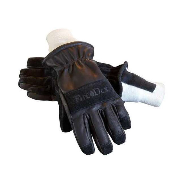 Fire-Dex Leather Glove, Knitwrist Cuff G2NLG
