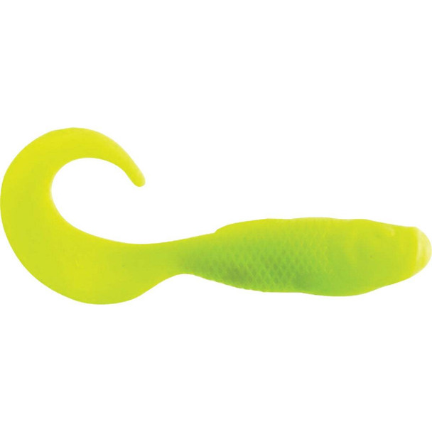 Berkley Gulp! Alive! Chartreuse Saltwater Swimming Mullet Fishing Lure GAPSM4-CH