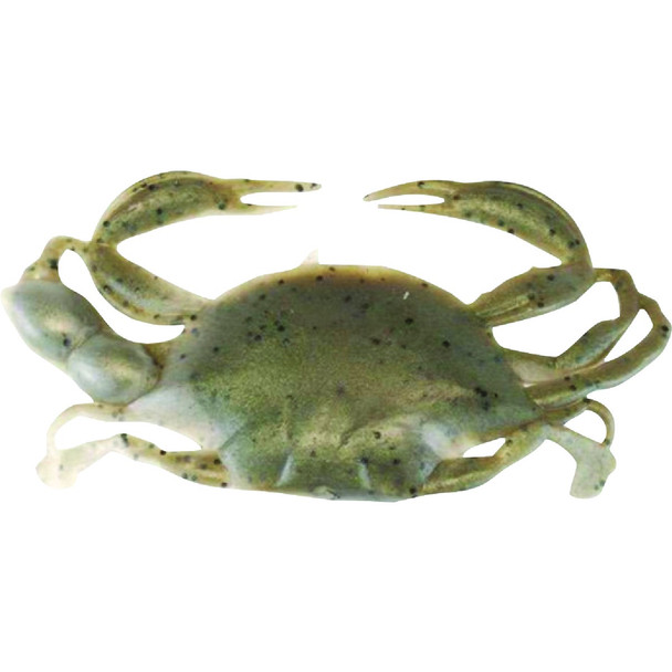Berkley Gulp! 2 In. Natural Saltwater Peeler Crab (5-Pack) GSPC2-NAT