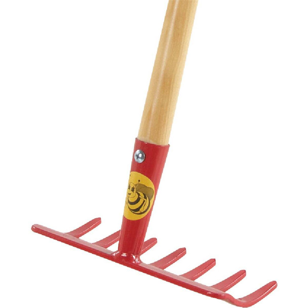 Buddy B Kids Steel Level Garden Rake (7-Tine) C01