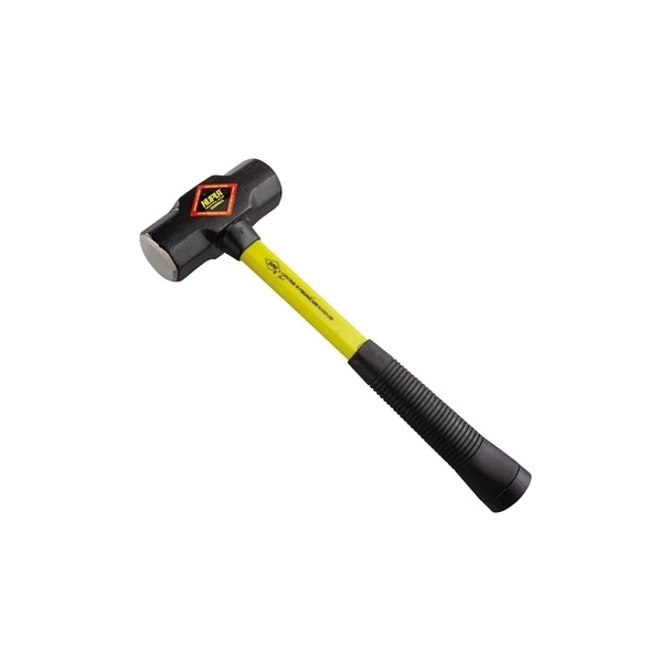 Blacksmith's Double-Face Steel-Head Sledge Hammer, 4 lb, 14 in Classic Handle