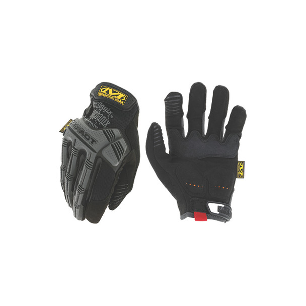 Mechanix Wear® M-Pact® Mechanics Glove, Size 10/Large, Black, Vendor Pack