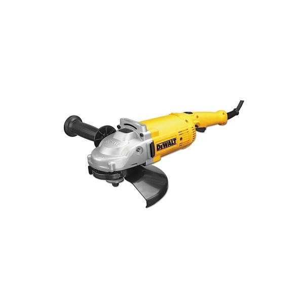 4HP Large Angle Grinder, 9 in dia, 15 A, 6,500 RPM, Lock-On Trigger