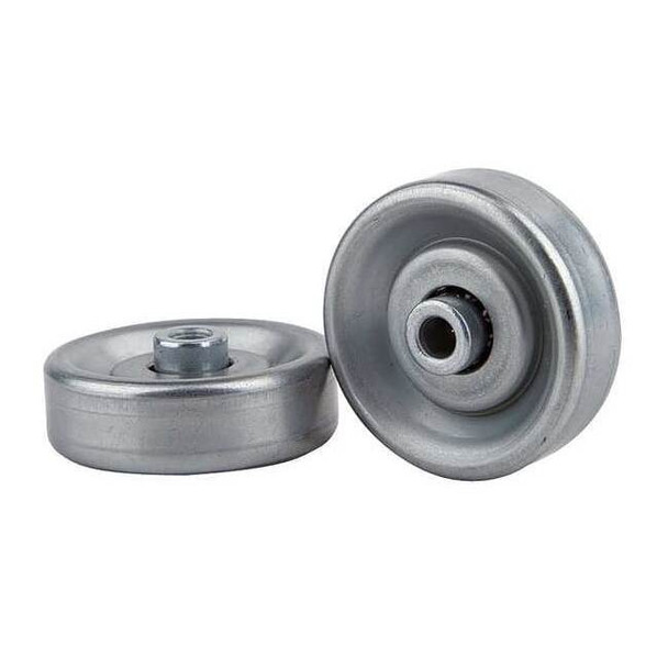 United Sales Skate Wheel,Steel,1-15/16" Dia.,150 lb. SW1.9XN250 Pack of 6