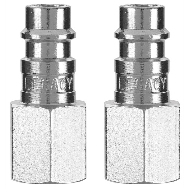 Legacy High Flow Plugs,1/4 Body,1/4"FNPT,2 pcs. A53430FZ-2PK Pack of 2