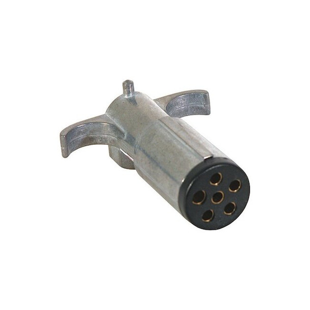 6-Way Die-Cast Metal Trailer Connector - Trailer Side Pack of 2
