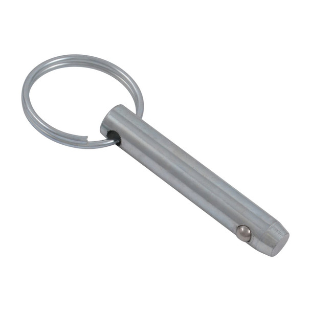 Detent Pin,3/4"x4-1/2",Medium CSZ,Clear Pack of 4