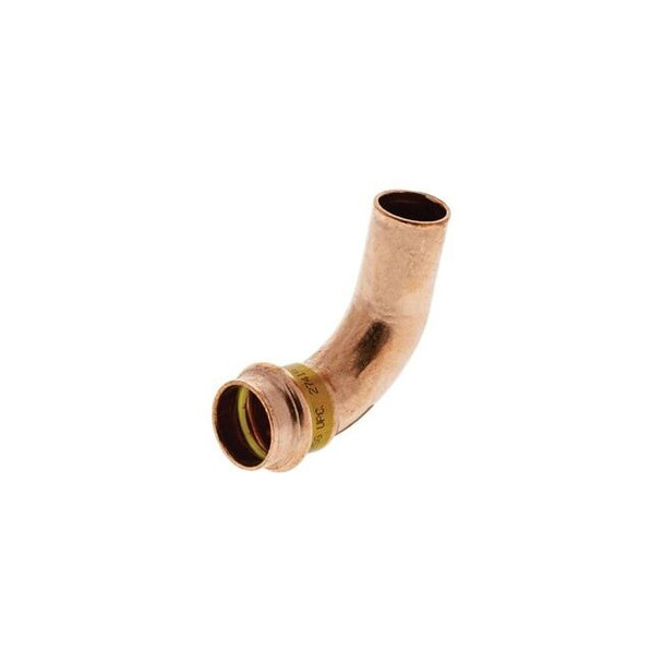 Nibco Elbow,Copper,FTG1/2in,Press-fit1/2in 9059110HPC Pack of 2