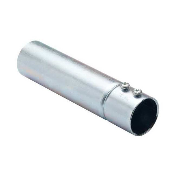 IMC/Rigid Coupling, 1-1/2 in, Set Screw, Steel, Plain Pack of 6