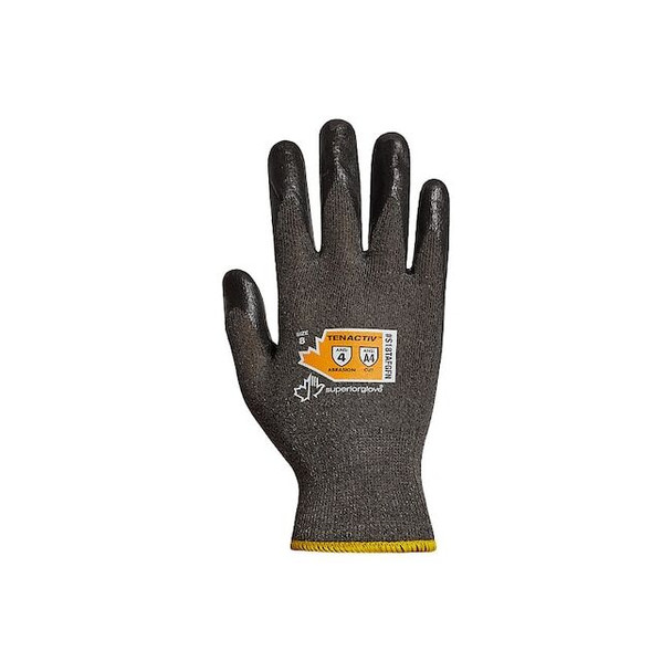 Coated Gloves, Cut Level A4 ,Dipped ,Foam Nitrile ,Smooth ,M 1 PR Pack of 12