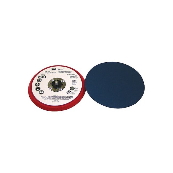 3m Low Profile PSA Disc Backup Pad,6 in Dia 20354