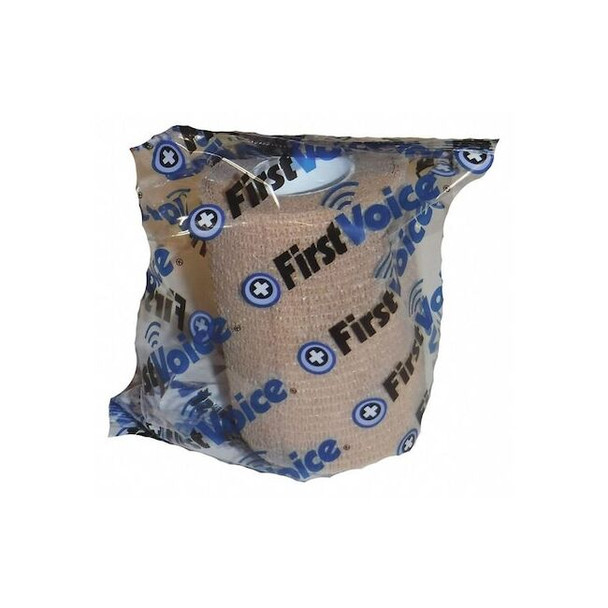 First Voice Self-Adhesive Bandage, 3" x 5yds, Tan TS-3189-T Pack of 3