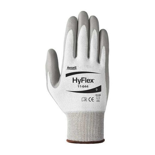 Cut-Resistant Coated Gloves, Cut Level A2 ,Dipped ,Polyurethane ,Sandy ,2XS 1 PR