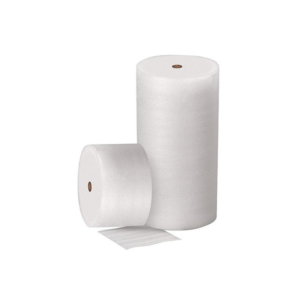 Manufacturer Varies PackingFoamRoll,Wht,3/32in,NonPerforated 56KY95 Pack of 3