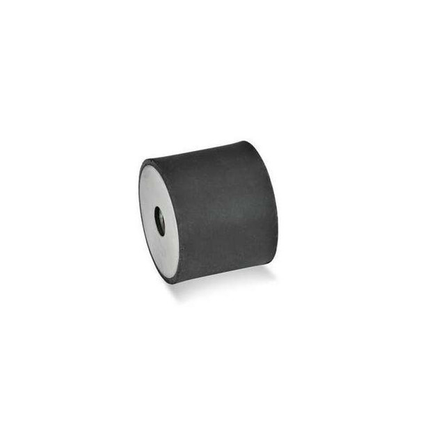 J.W. Winco Vibration-Isolating Mount,20 mm H 451-20-20-M6-EE-55