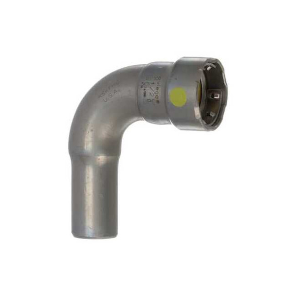 Viega Elbow,Steel,Press-fit1/2in,FTG1/2in 26051 Pack of 10