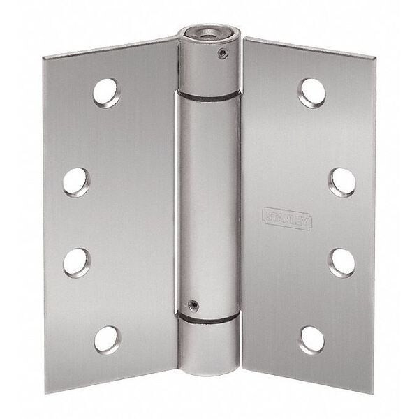 Spring Hinge,Steel,125.0 lb. Load Cap. Pack of 3