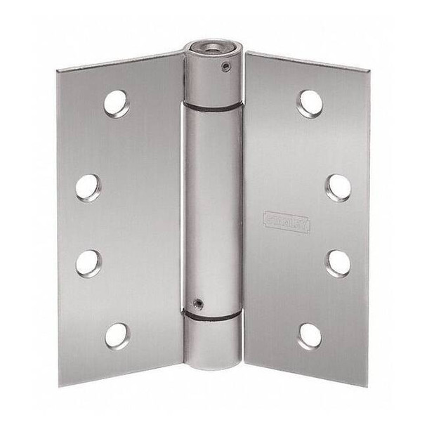 Spring Hinge,Steel,125.0 lb. Load Cap. Pack of 3