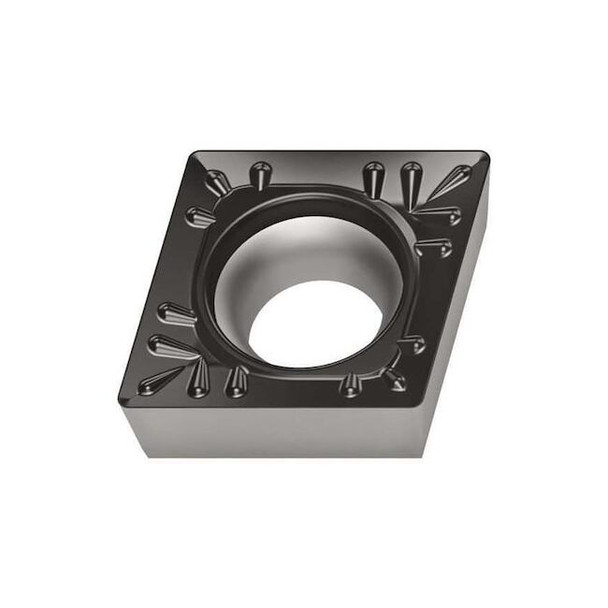 Diamond Turning Insert, Diamond, 4, CCMT, 2, Carbide Pack of 10