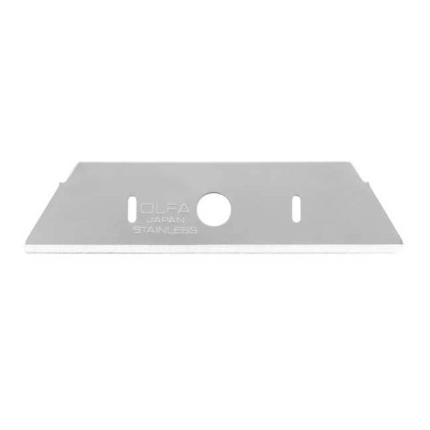 Olfa Utility Blade,SS,Round Point,PK10 SKB-2S-R/10B