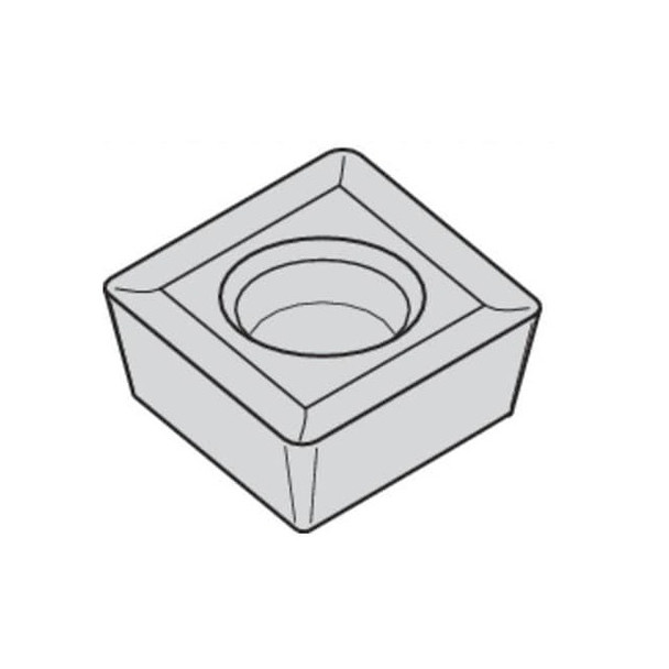 Widia Diamond Milling Insert,9.00mm,Carbide 2011081 Pack of 5