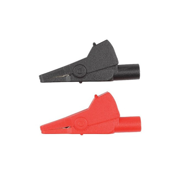 Test Products Intl Small Fully Insulated Alligator Clips A034 Pack of 2