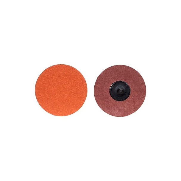 Norton Abrasives Quick-Change Sanding Disc,2 in Dia,TR 63642595478 Pack of 25