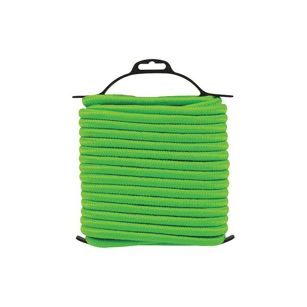 Roadpro Poly Rope,Bright Green,3/8x50ft. RP890006GR Pack of 4