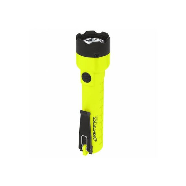 Intrinsically Safe Handheld Flashlight, Black, Green Pack of 4