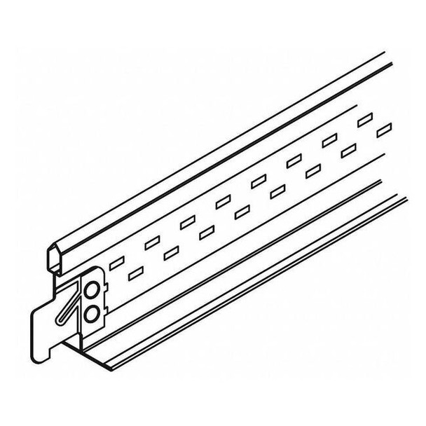 Armstrong Prelude Cross Tee,White,1-3/8" H,24" L,15/16" W ML7323