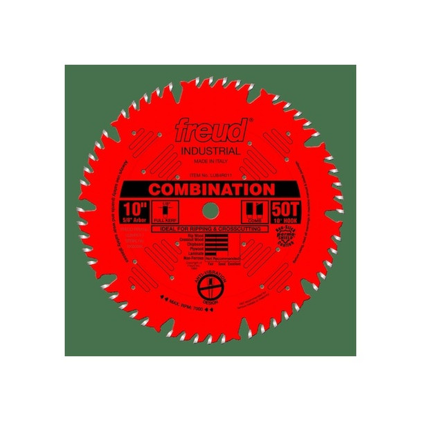 Freud Circular Saw Blade, Carbide, Dia 10 in LU84R011