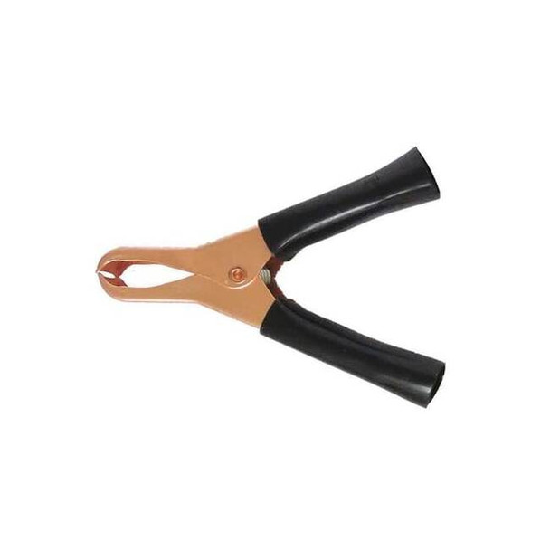 Test Products Intl Terminal Clamp,Narrow Black Copper Plate BC46TBCP Pack of 25