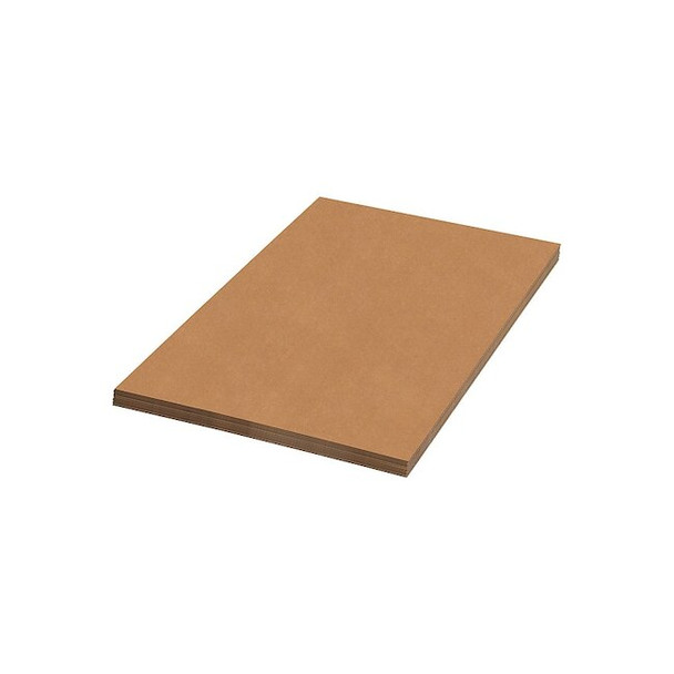 Manufacturer Varies Corrugated Pads, 32 ECT, 12 in, 3/16 in 55VJ89 Pack of 50