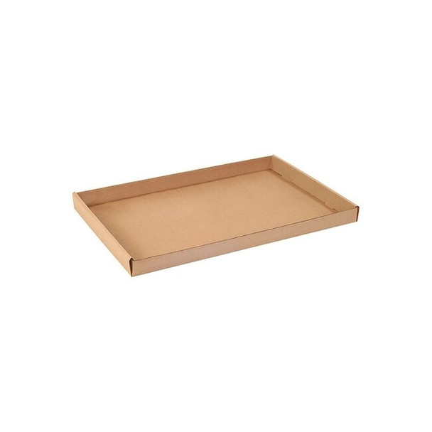 Corrugated Trays, 24" x 15" x 1-3/4", Kraft Pack of 50