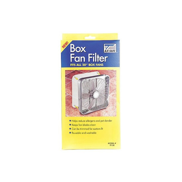 Nation Wide Products BoxFan Filter,20 FF-20 Pack of 2