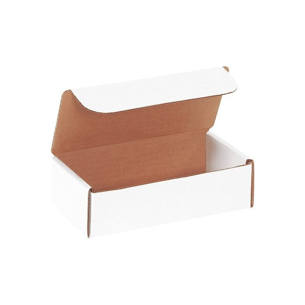 Literature Mailers, 7" x 3-5/8" x 2-1/8", White Pack of 50