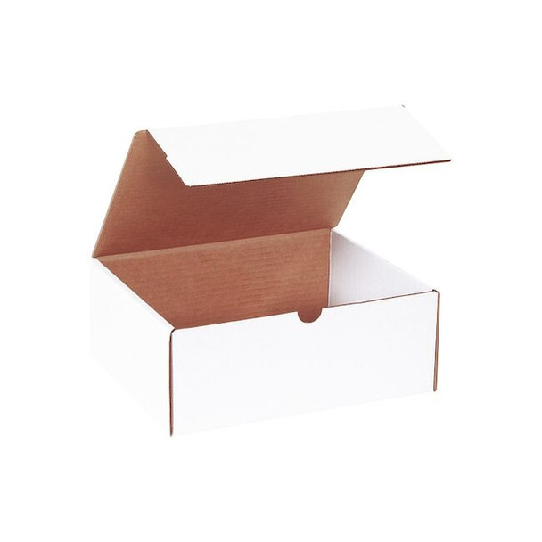Literature Mailers, 10-1/4" x 8-1/4" x 4", White Pack of 50