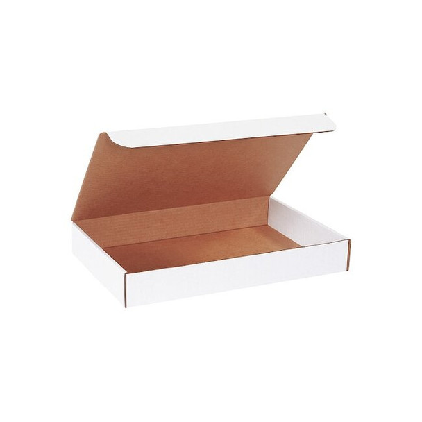 Literature Mailers, 17" x 11" x 2-1/2", White Pack of 25
